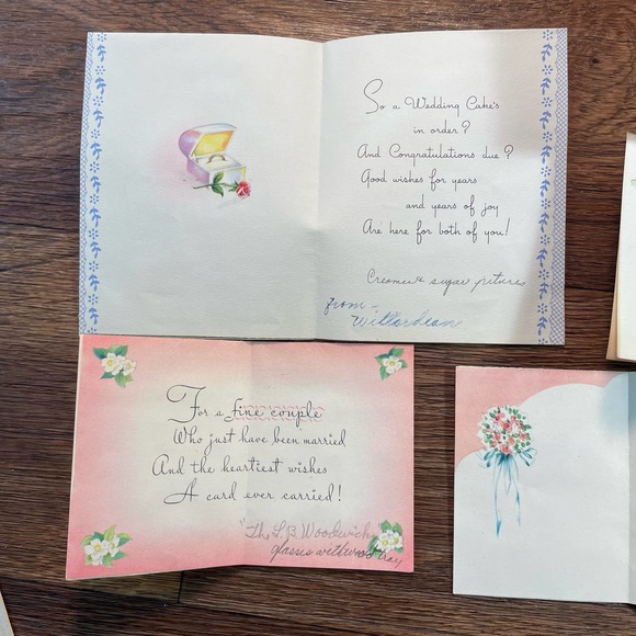 Lot of Kitsch Shower Cards and Wedding Cards - Picture 6 of 16